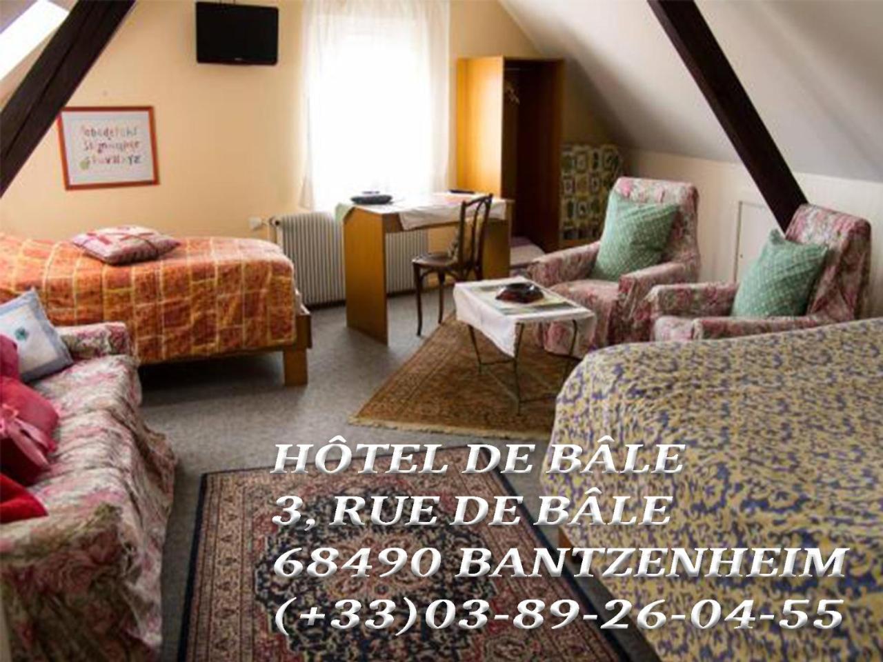 Hotel De Bale 班岑海姆 外观 照片